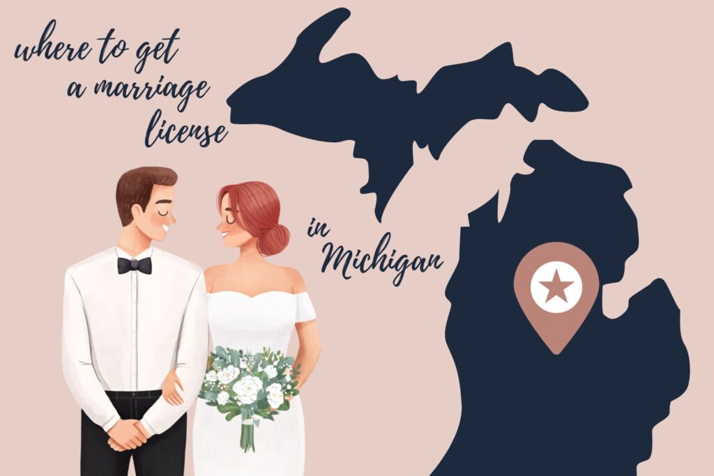 how to get a marriage license in Michigan