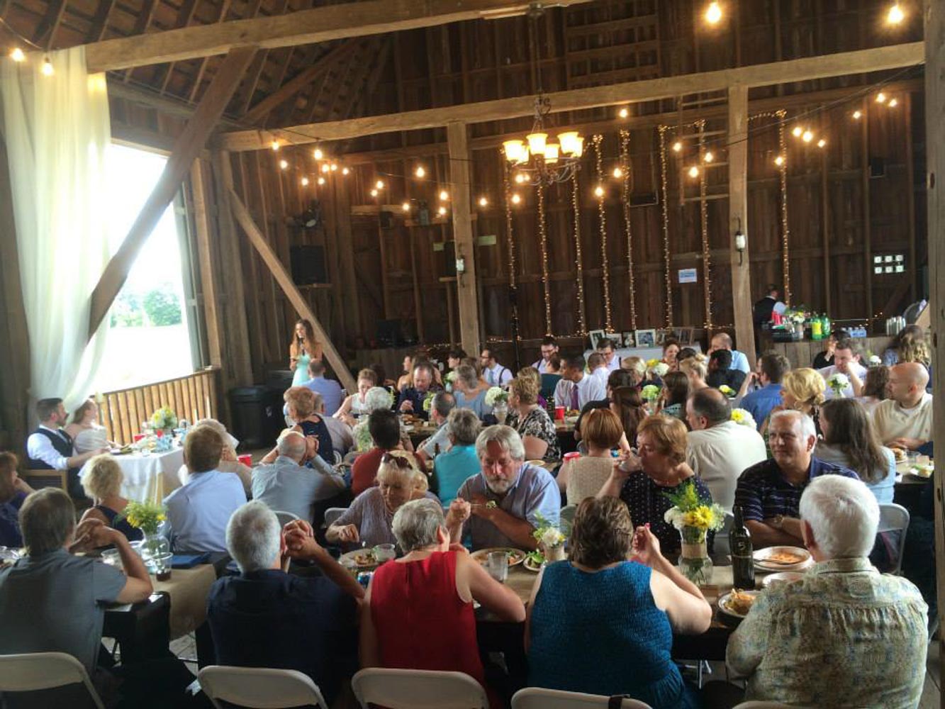 centennial barn - michigan wedding venues