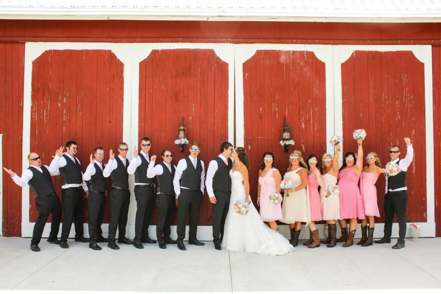 centennial barn - michigan wedding venues