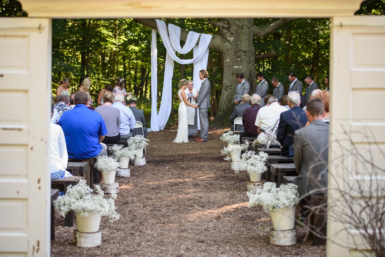centennial barn - michigan wedding venues