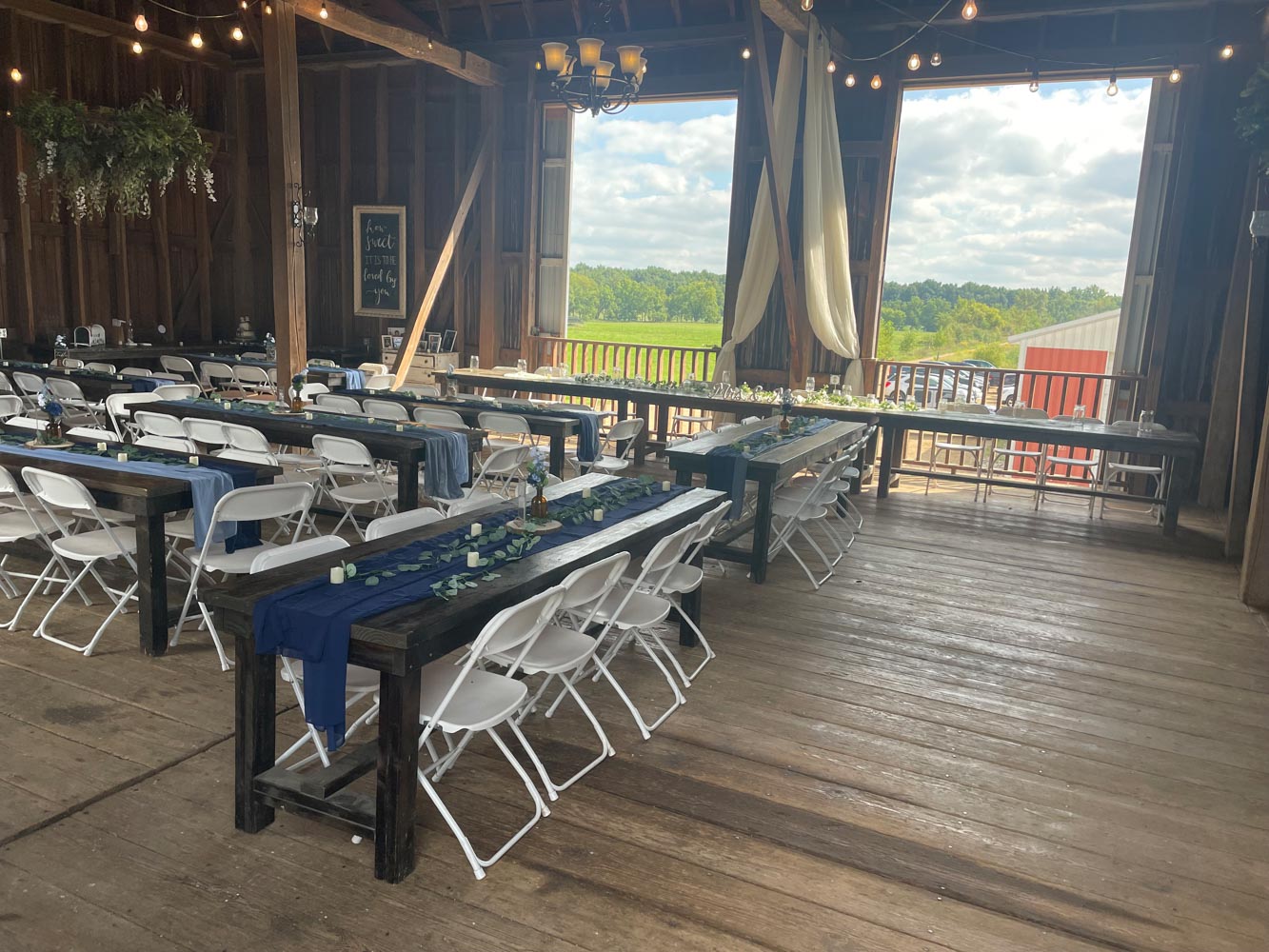 centennial barn - michigan wedding venues