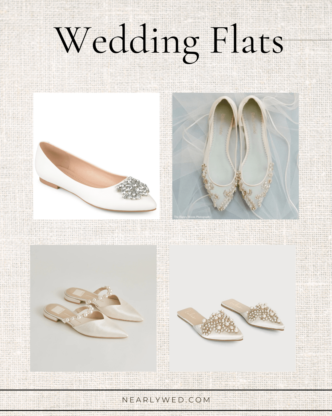 Flats vs Heels Wedding Shoes