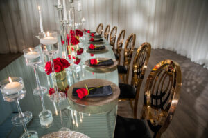 Black Tie Event Decor