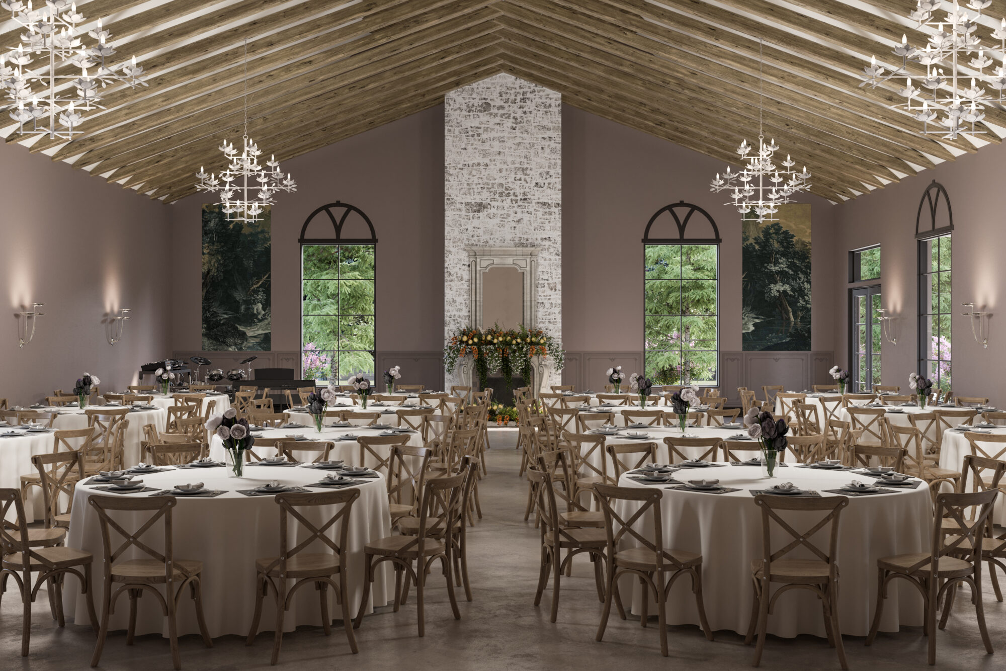 Petite Acres Venue interior