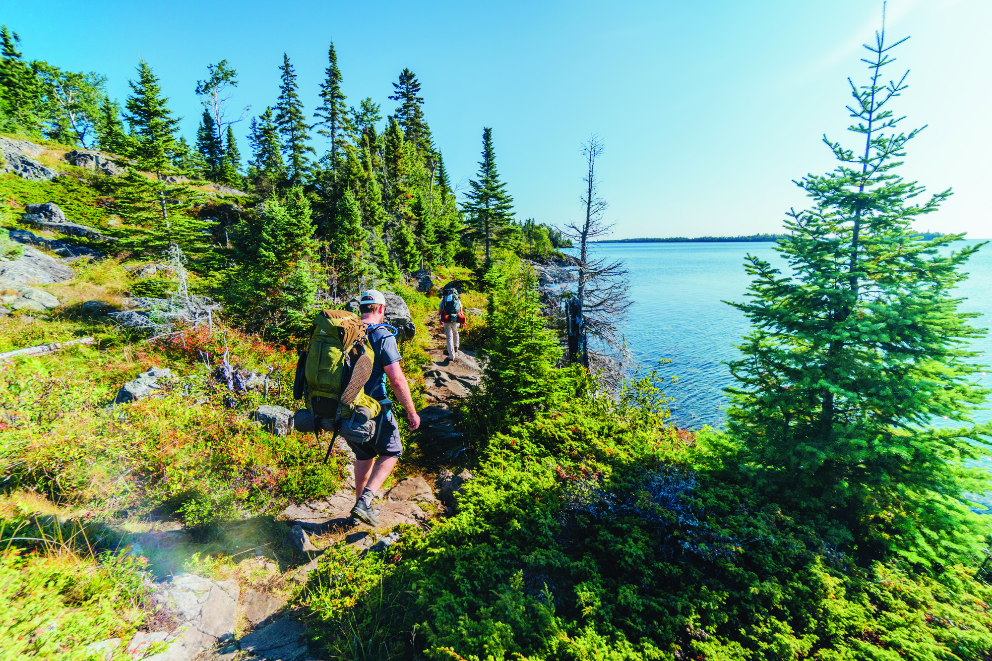 Backpacking on Isle Royale